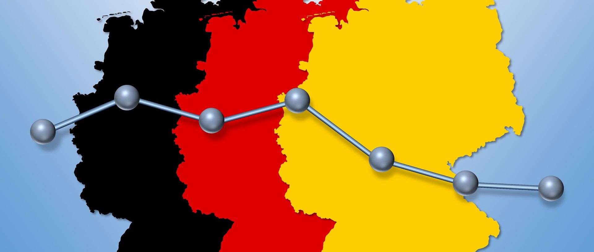 Symbolbild: Zensus Deutschlandkarte