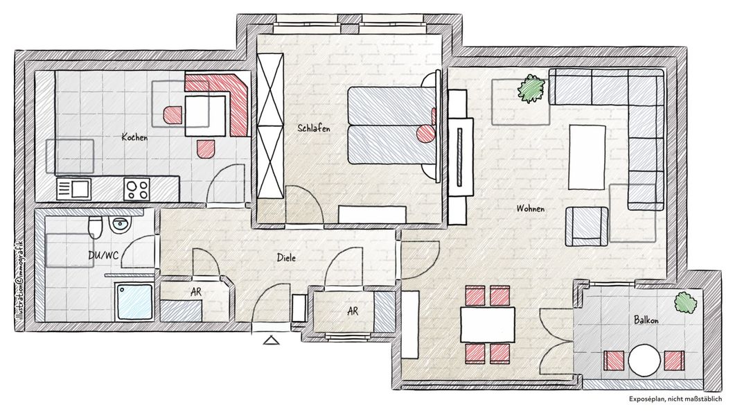 Bild von Wohnung in Neumünster