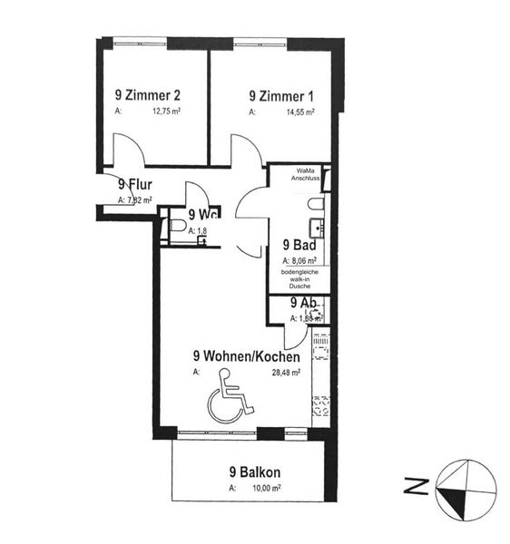 Bild von Wohnung in Hasloh
