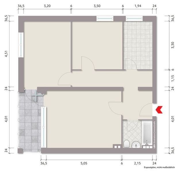 Bild von Wohnung in Hamburg