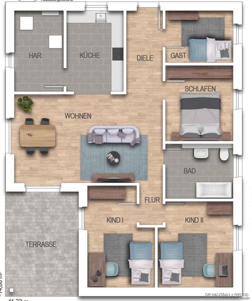 Bild von Haus in Hüttblek