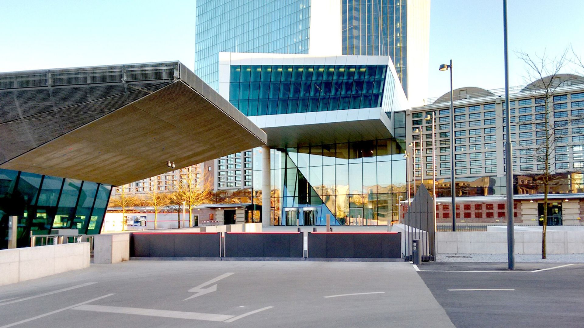 Moderne Architektur in der Stadt